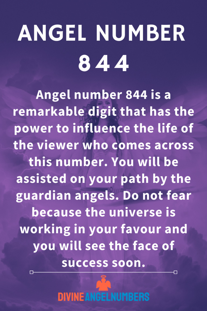 Message from Angel Number 844